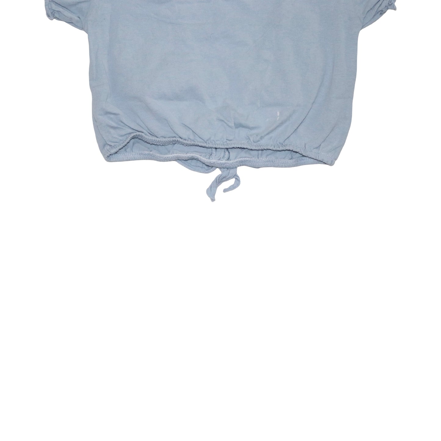 Kortärmad Blus & Shorts Matchende Set från ZARA & H&M - Storlek 92 - Ljusblå & Svart