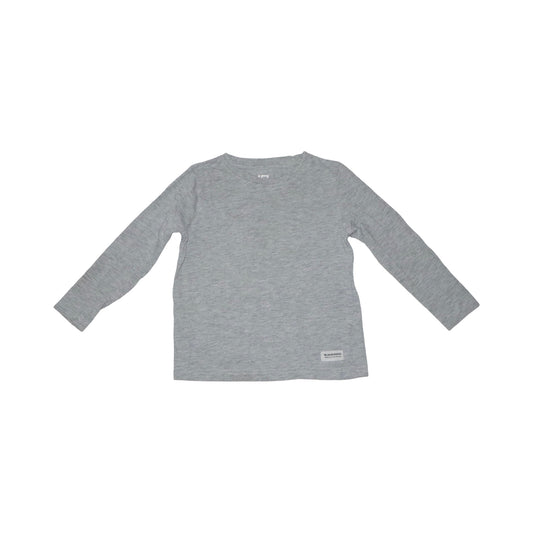 Långärmad T-shirt från 157 - Storlek 90 - Grå