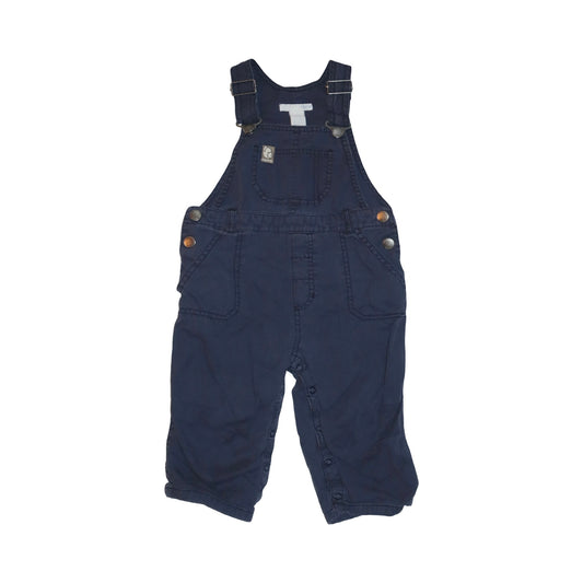 Fodrade Hängselbyxor Från H&M - Storlek 80 - Marinblå