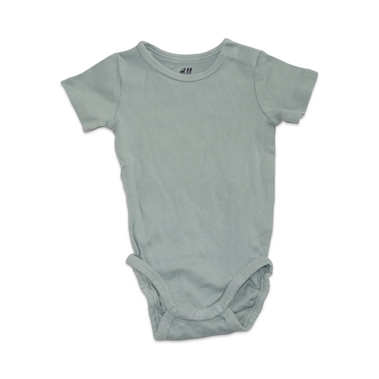 Kortärmad Body från H&M - Storlek 68 - Grön