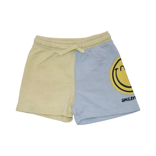 Shorts från SmileyWorld & H&M - Storlek 104 - Gul & Ljusblå