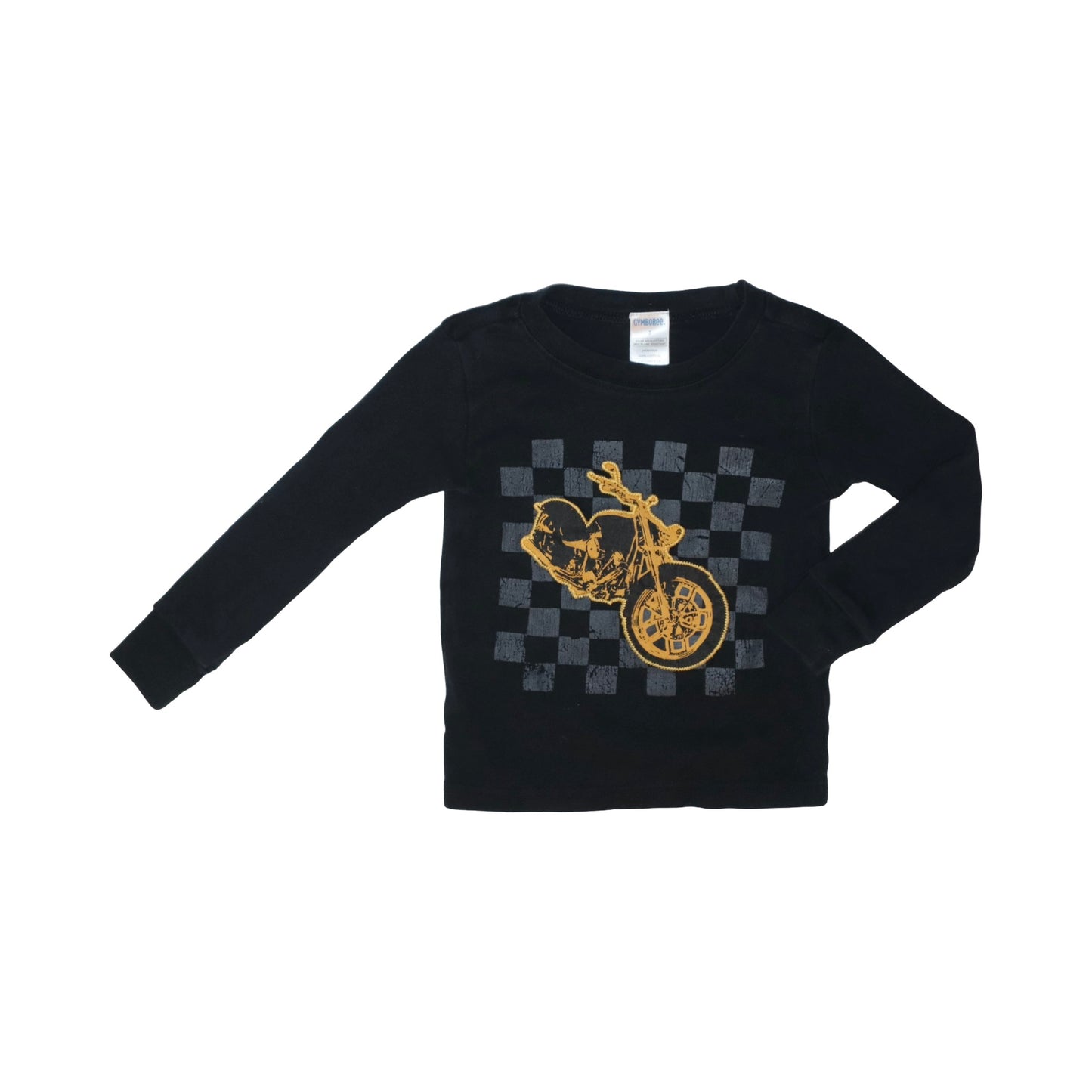 Långärmad T-shirt från GYMBOREE - Storlek 98 - Svart (Multi)