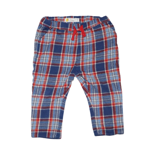 Fodrade Byxor från Baby Boden - Storlek 74 - Blå & Röd (Multi)
