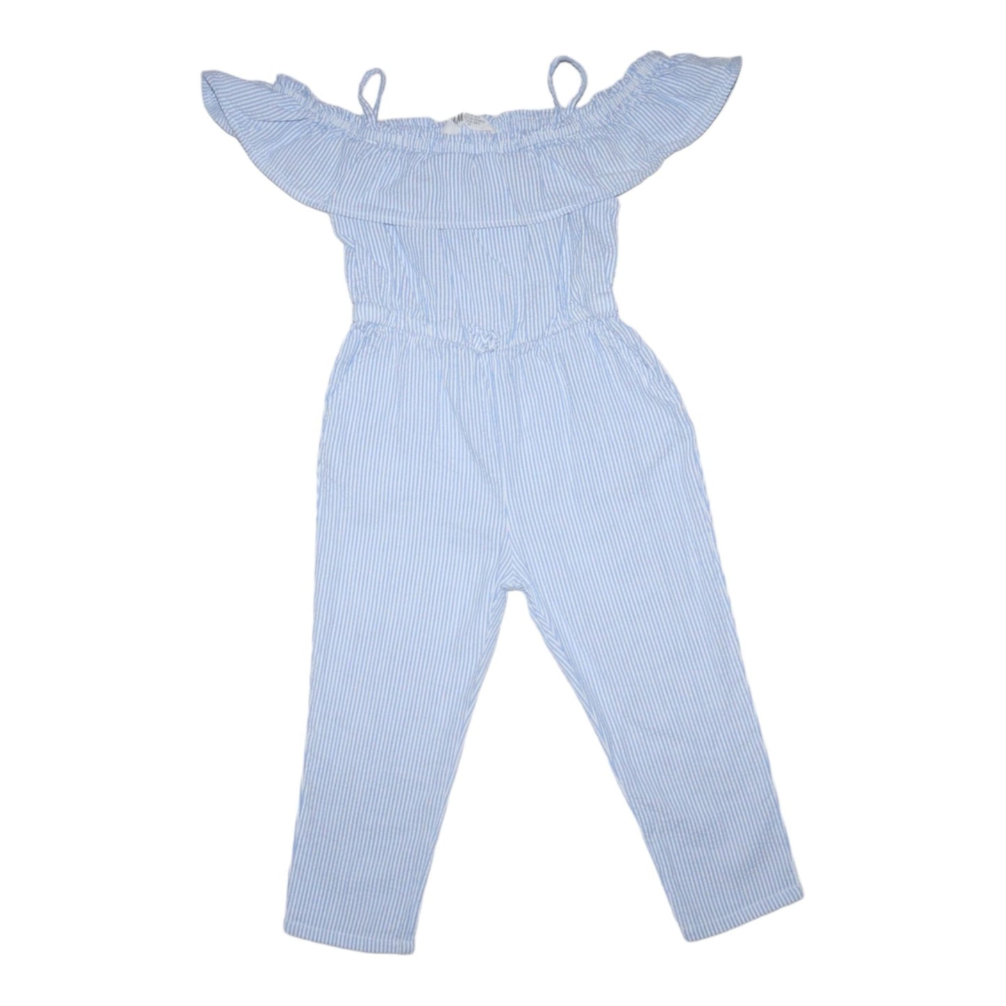 Jumpsuit/ Byxdress från H&M - Storlek 98 - Ljusblå