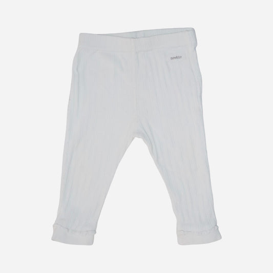 Leggings Byxor från newbie - Storlek 74 - Vit