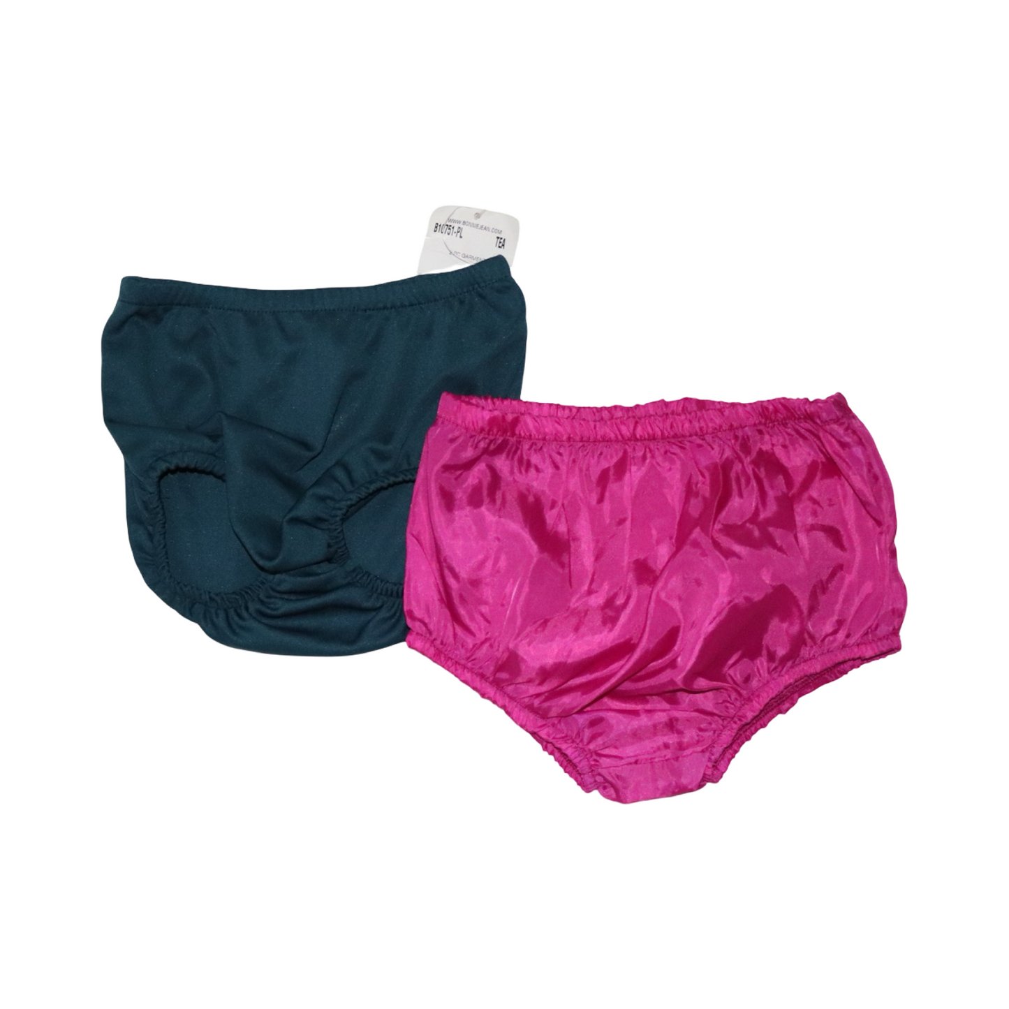 Bad Trosor (2 Pack) från BONNIE BABY - Storlek 80 - Mörkgrön & Rosa