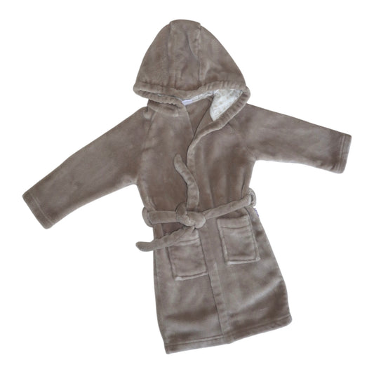 Morgonrock från Libero - Storlek 86/92 - Ljusbrun