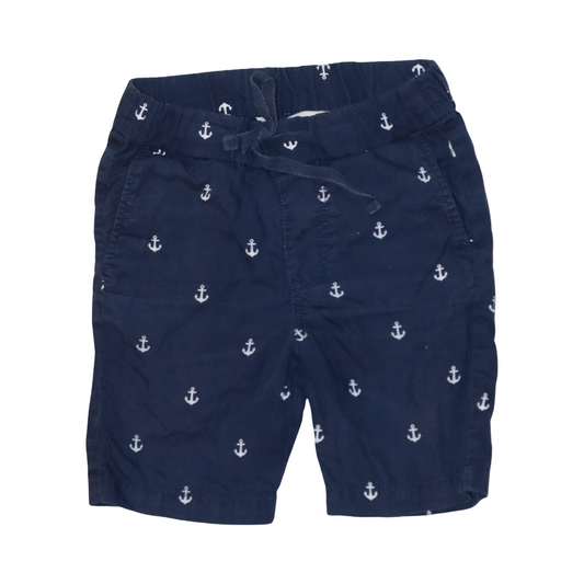 Shorts från H&M - Storlek 98 - Marinblå & Vit
