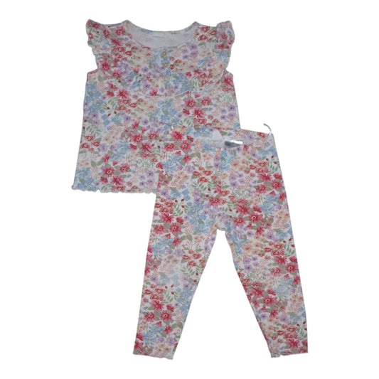 T-shirt & Byxor Matchande Set från H&M - Storlek 92 - Rosa (Multi)