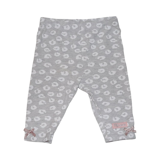Leggings Byxor från DISNEY - Storlek 68 - Ljusgrå & Vit