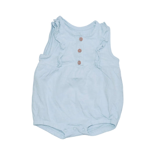Kortärmad Byxdress/ Romper från so cute - Storlek 68 - Ljusblå