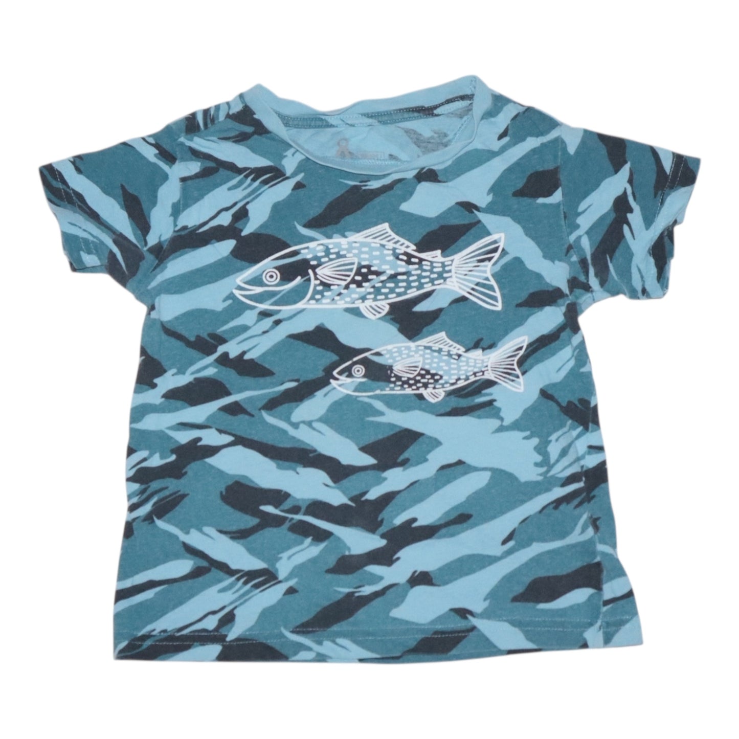 Kortärmad T-shirt  från Åhlens - Storlek 98/104 - Grön