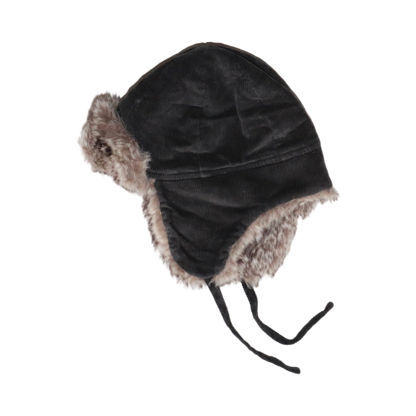 Mössa & Vantar Set från H&M - Storlek 68 - Svart & Beige