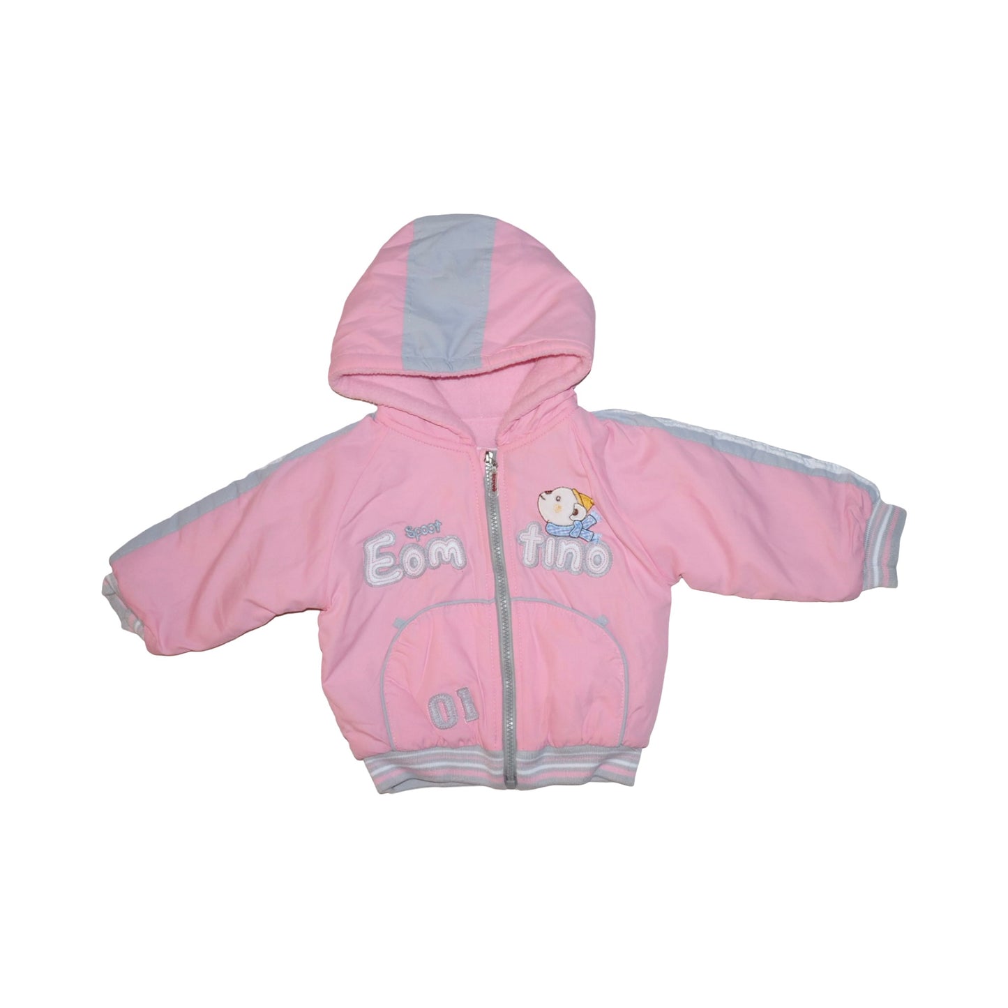 Vinter Set - Vinterjacka & Termobyxor - Storlek 86 - Rosa & Grå