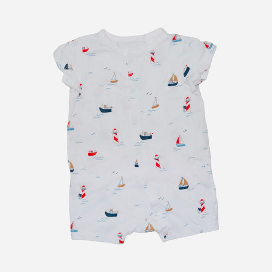 Kortärmad Pyjamas från H&M - Storlek 68 - Vit (Multi)