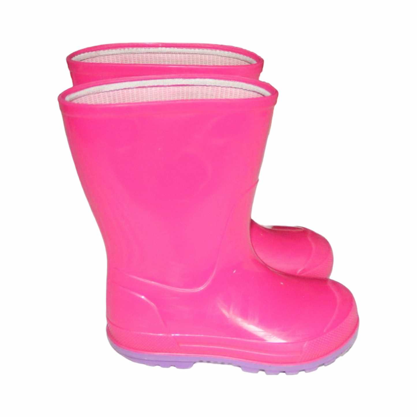 Ofodrade Gummistövlar - Storlek 22/23 (Innermått 14cm) - Rosa & Lila