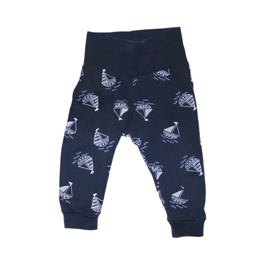 Leggings Byxor från lupilu - Storlek 74/80 - Marinblå & Vit