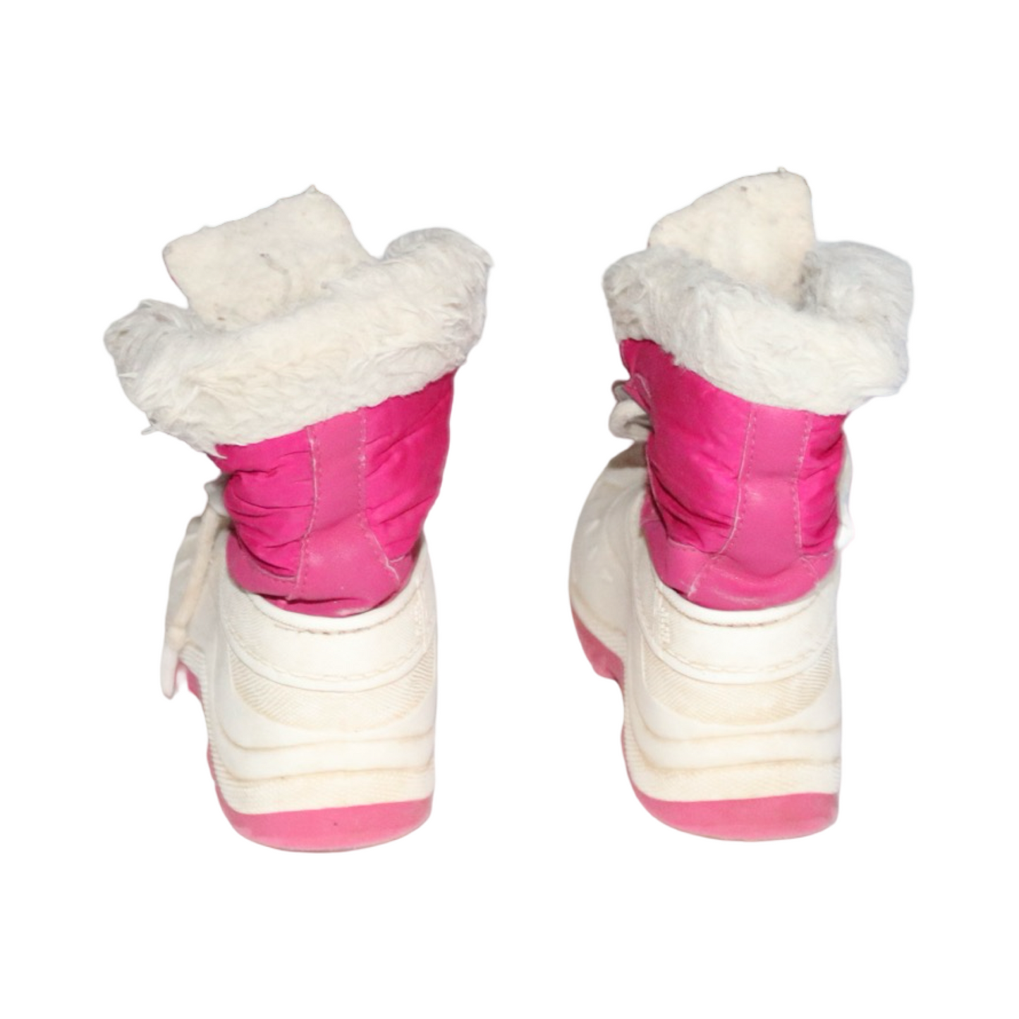 Vinterkängor från LEJON - Storlek 27/28 (Innermått 18cm) - Rosa & Vit