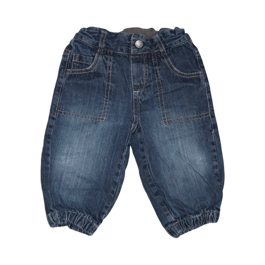 Jeans Byxor från BABY TEAM - Storlek 74 - Blå