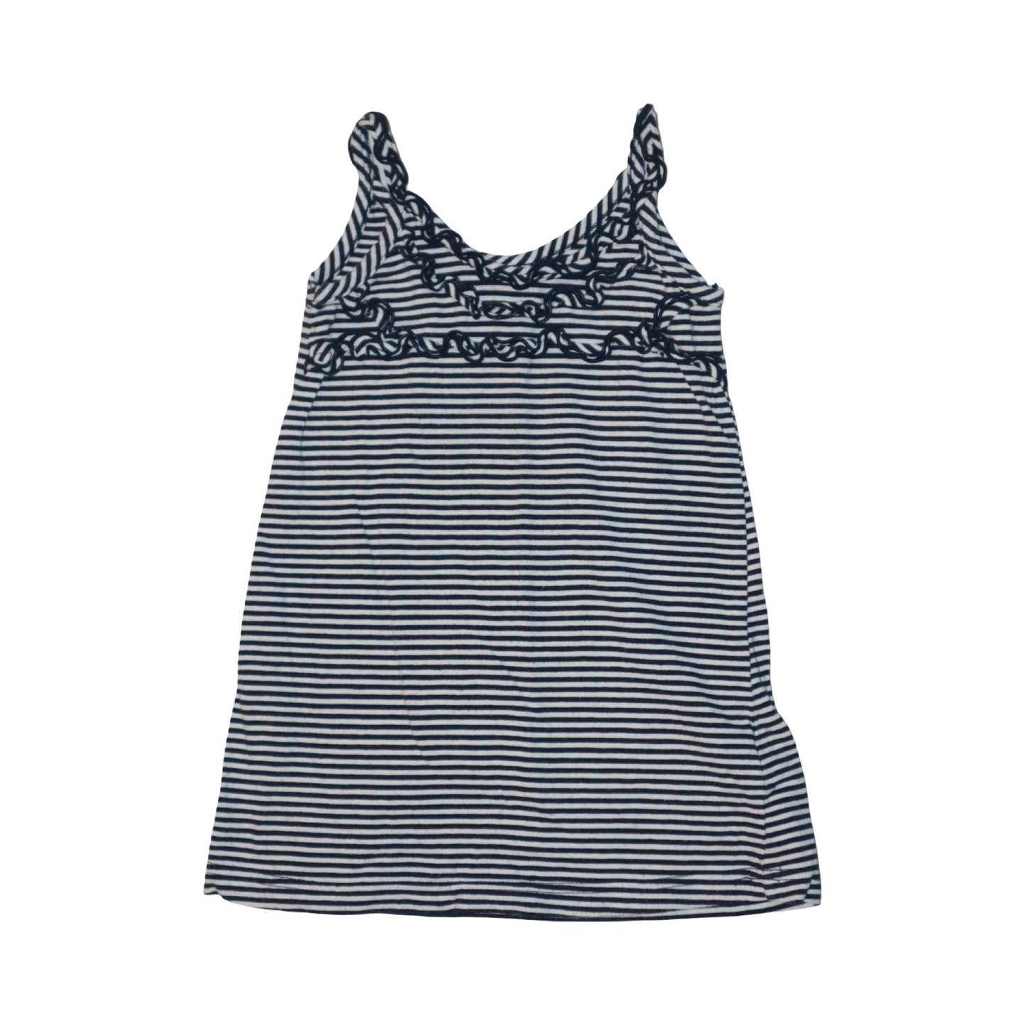 Linne Klänning från mywear young - Storlek 86/92 - Svart & Vit