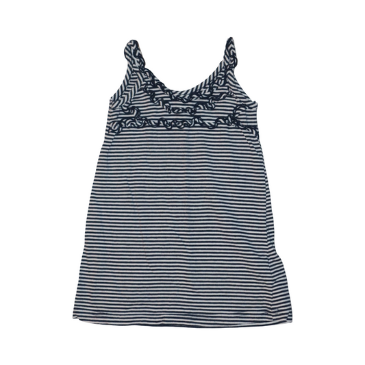 Linne Klänning från mywear young - Storlek 86/92 - Svart & Vit