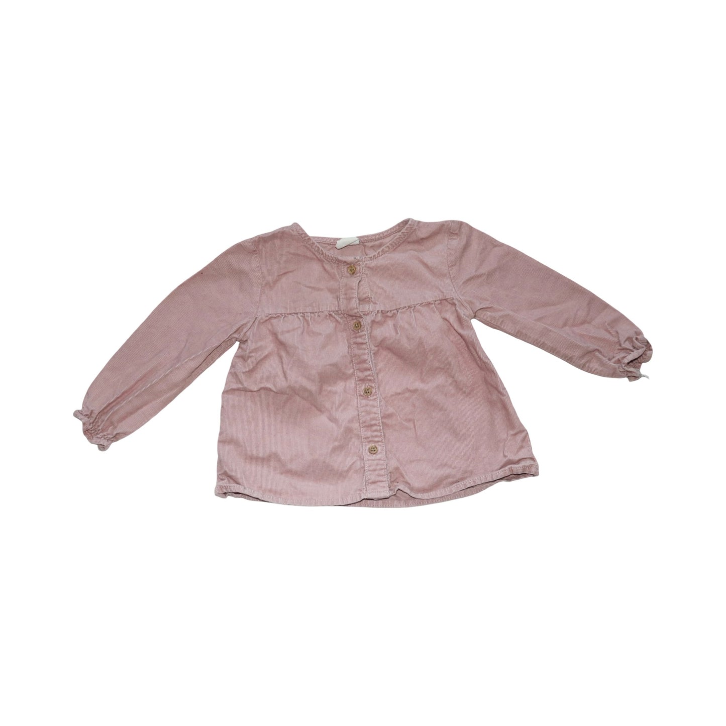 Klänning & Byxor Matchande Set från H&M - Storlek 74 - Ljusrosa