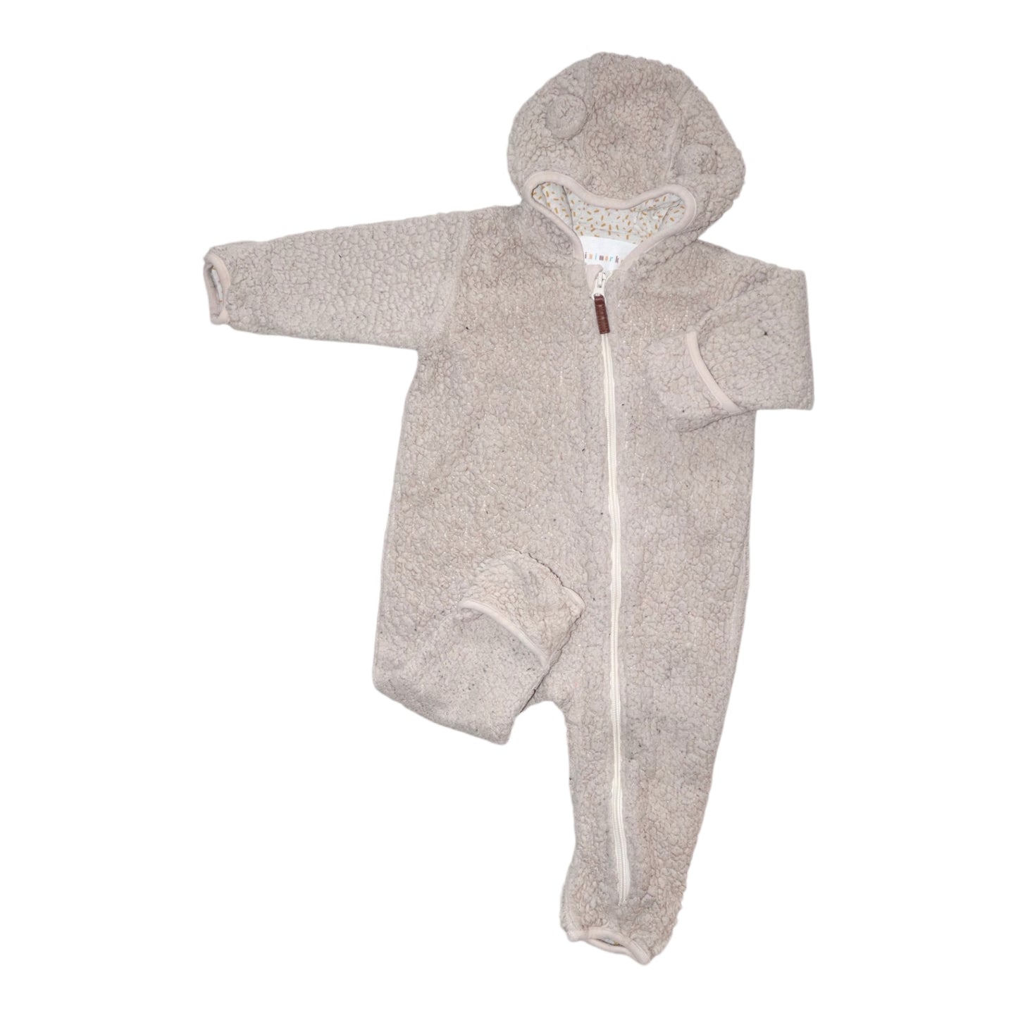 Mjuk Overall från minimarket - Storlek 74 - Beige