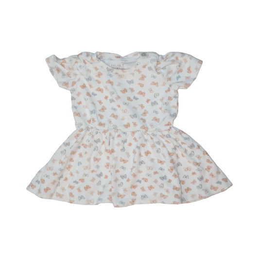 Kortärmad Klänning från HUST and CLAIRE - Storlek 80 - Benvit  (Multi)