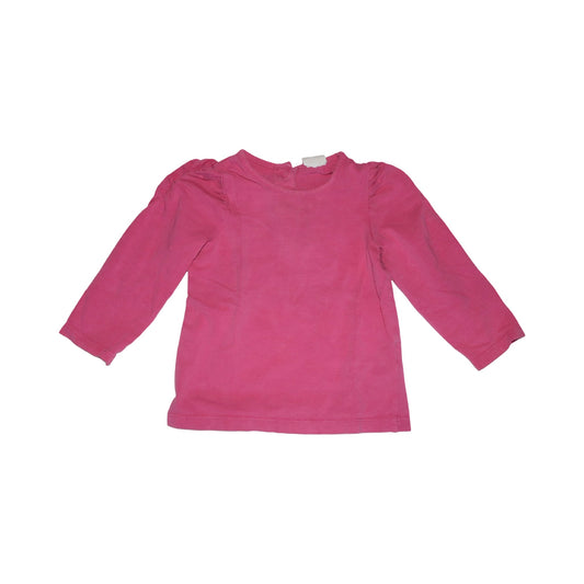 Långärmad T-shirt från H&M - Storlek 74 - Rosa