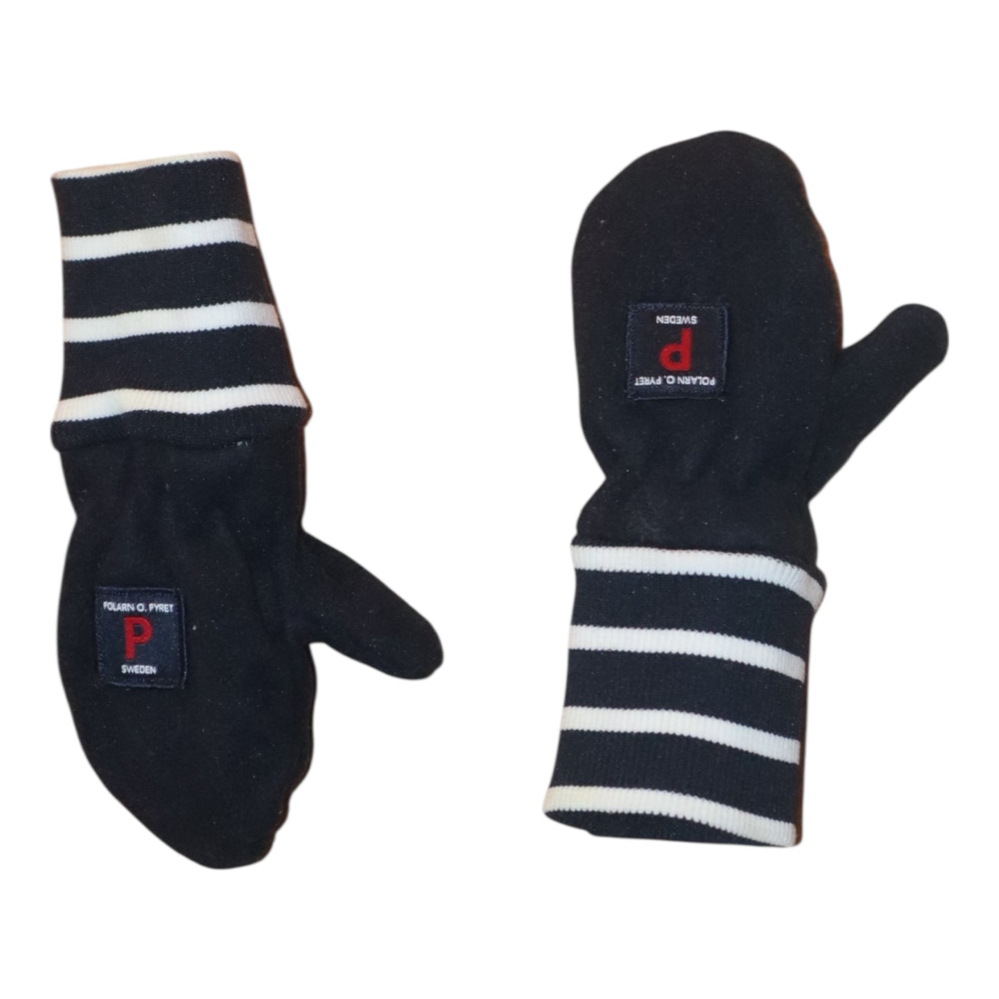 Fleecefodrade Vantar från POLARN O PYRET - Storlek 74/80 (6-12mån) - Mörkblå