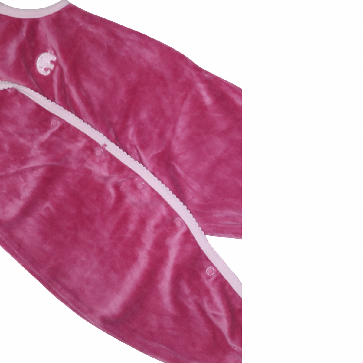 Byxdress/ Sparkdräkt med fot från LINDEX - Storlek 62 - Rosa