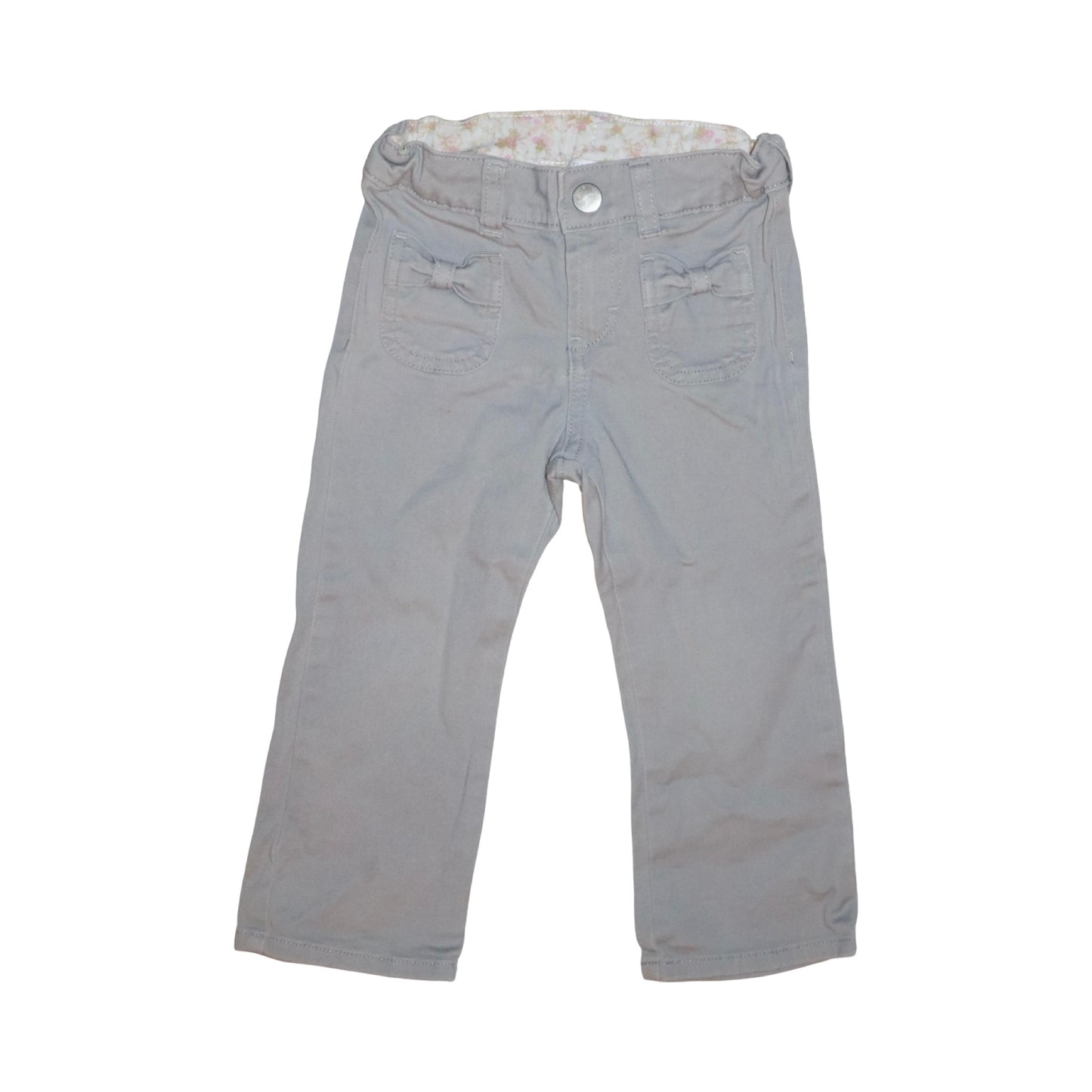 Byxor från H&M - Storlek 92 - Ljusgrå