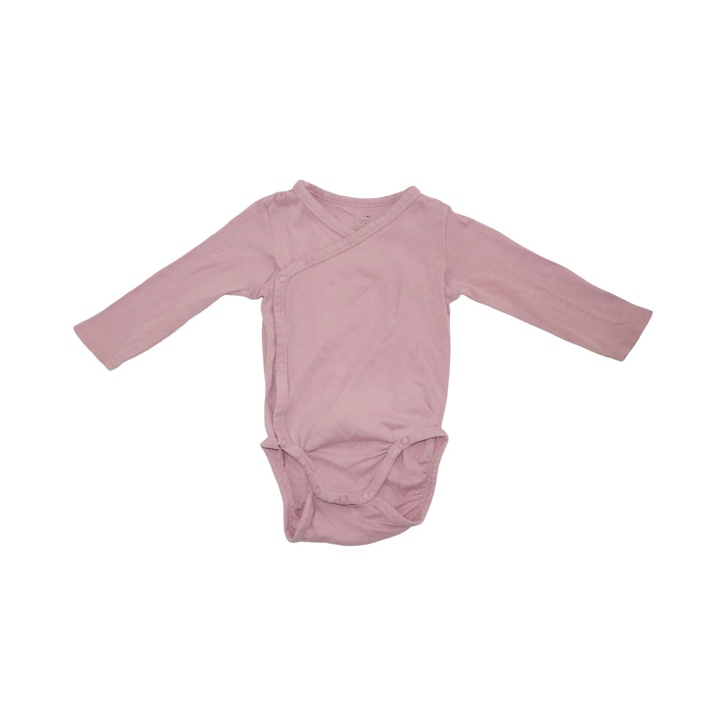 Långärmad Body & Byxor Matchande Set från H&M - Storlek 74 - Rosa & Grå (Multi)