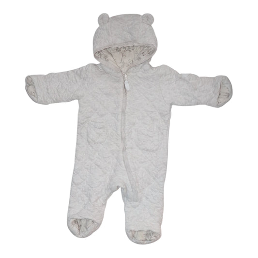 Mjuk Overall Från newbie - Storlek 56 - Beige