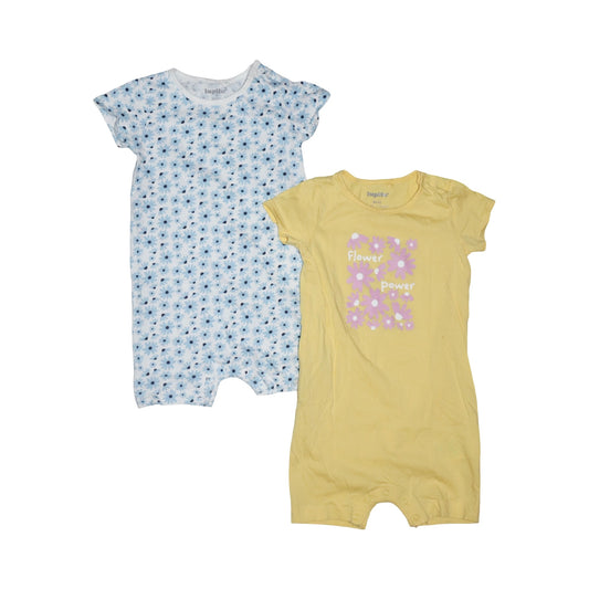 Pyjamas (2 Pack) från lupilu - Storlek 86/92 - Gul & Bla (Multi)