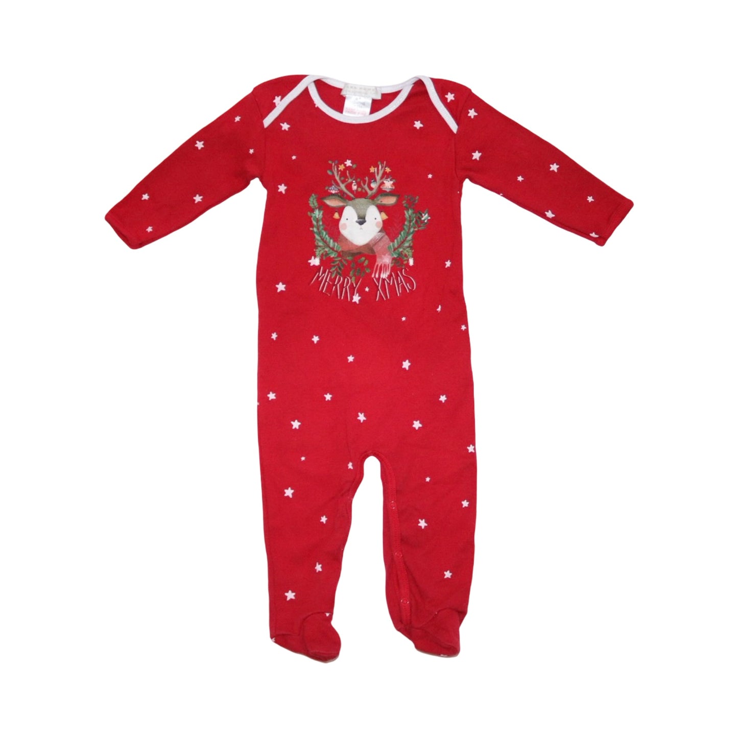 Jul Jumpsuit från ZARA Kids - Storlek 68 - Röd (Multi)