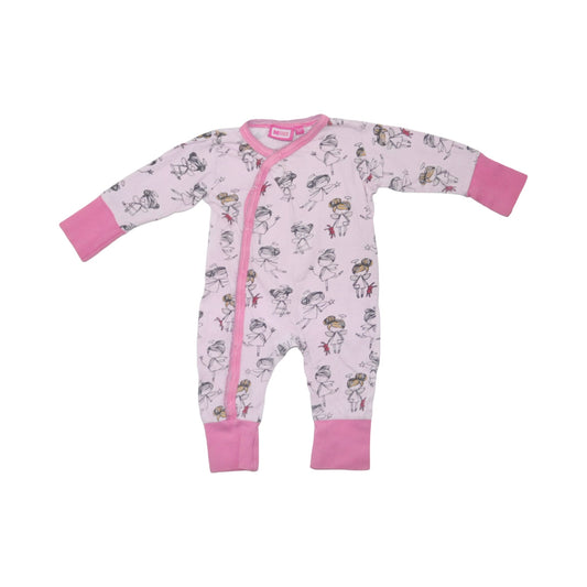 Långärmad Pyjamas från MINI - Storlek 62 - Rosa (Multi)