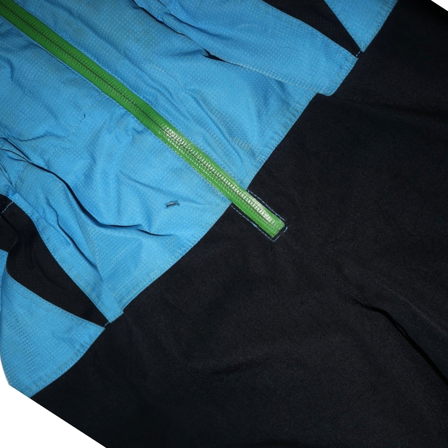 Vinteroverall från gneis - Storlek 134 - Blå & Svart (Multi)