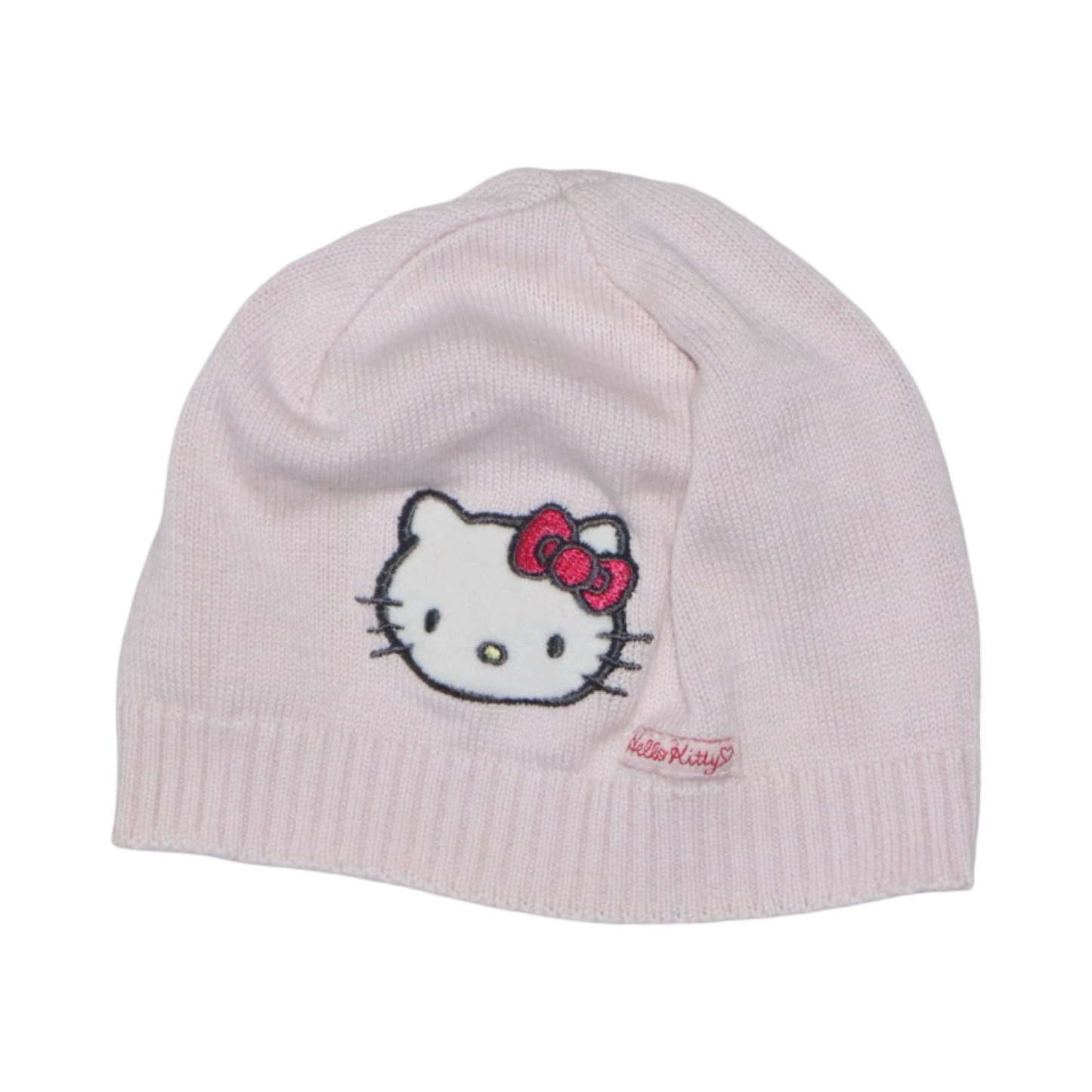 Hello Kitty Mössa från H&M - Storlek 74/80 - Ljusrosa