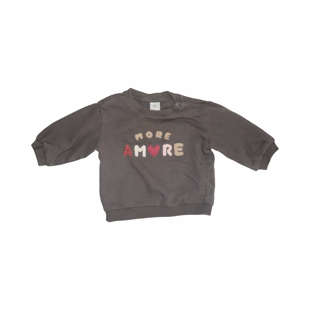 Tröja från H&M - Storlek 68 - Mörkgrå (Multi)