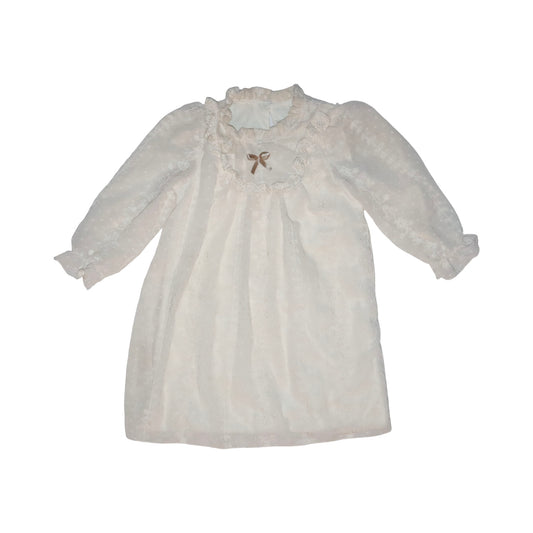 Fest Klänning - Storlek 104 - Beige