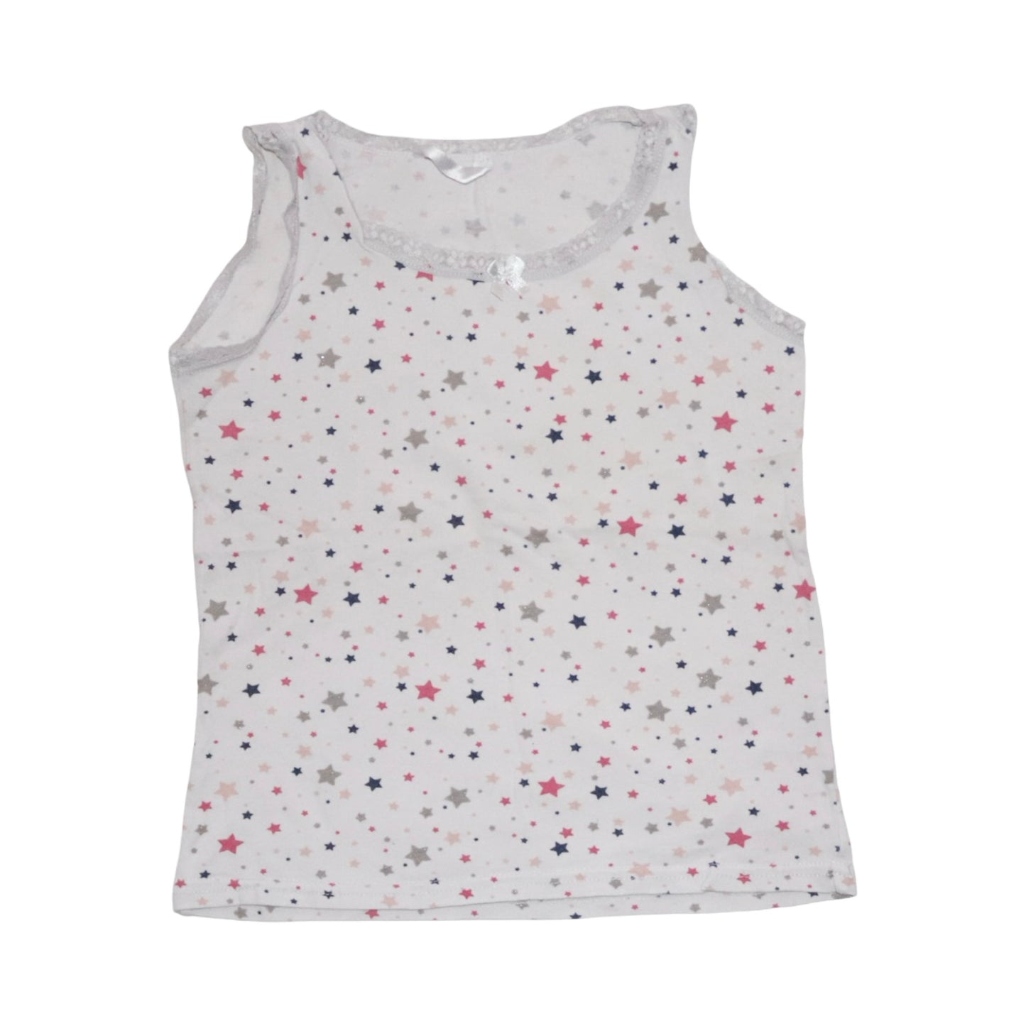 Linne (2 Pack) från GIRLS - Storlek 122/128 - Vit (Multi)