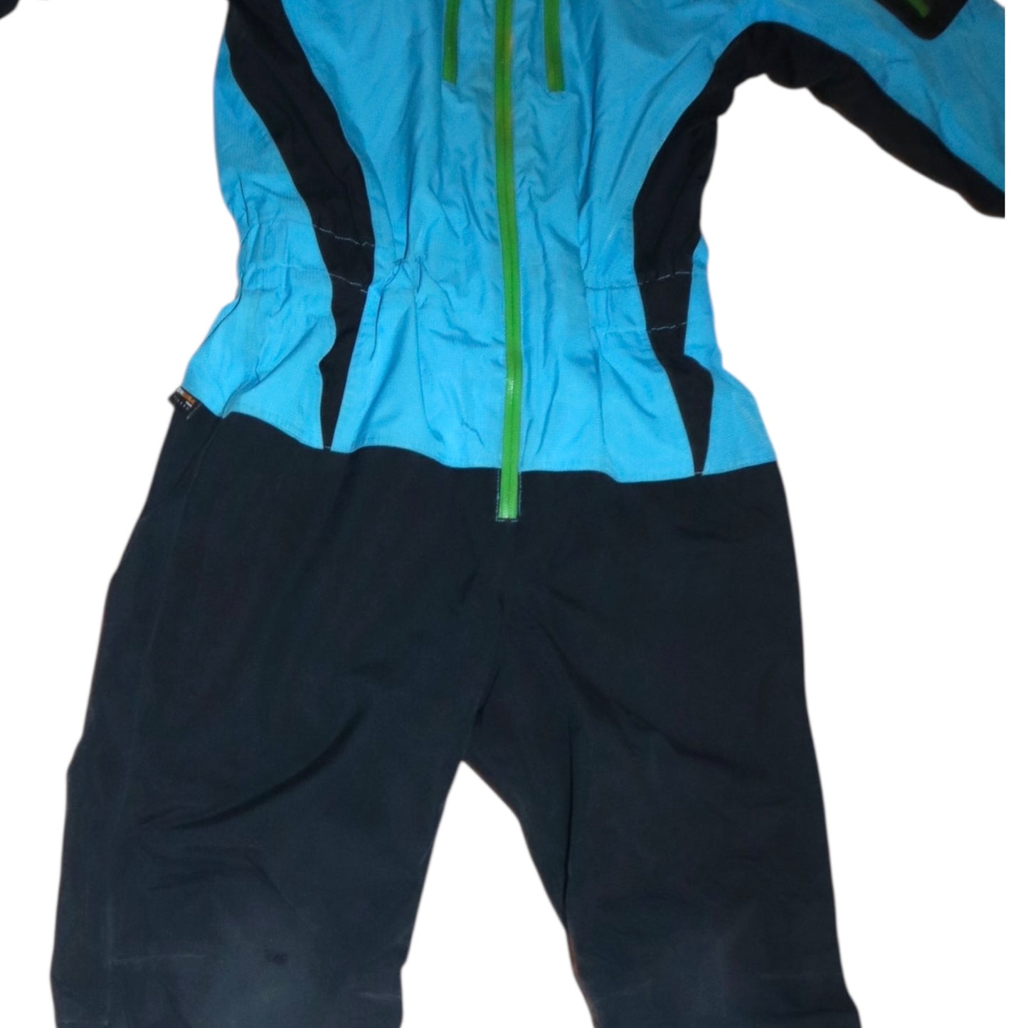 Vinteroverall från gneis - Storlek 134 - Blå & Svart (Multi)