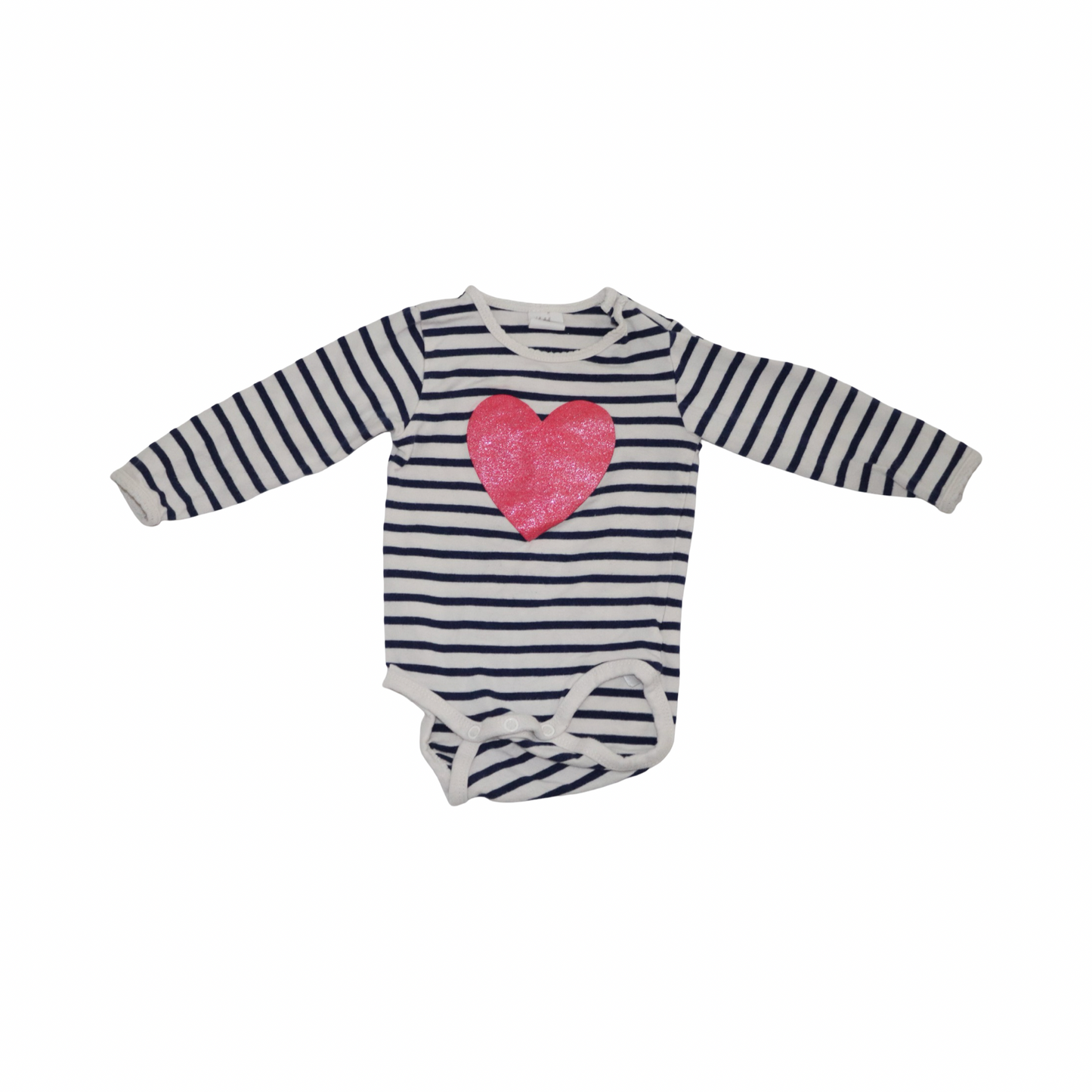 Body & Byxor Matchande Set från H&M & LINDEX - Storlek 68 - Vit & Rosa (Multi)