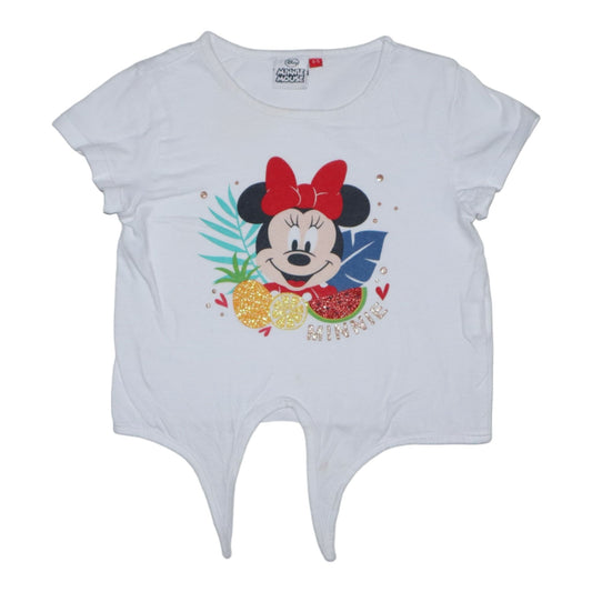 T-shirt från MINNIE MOUSE - Storlek 110 - Vit