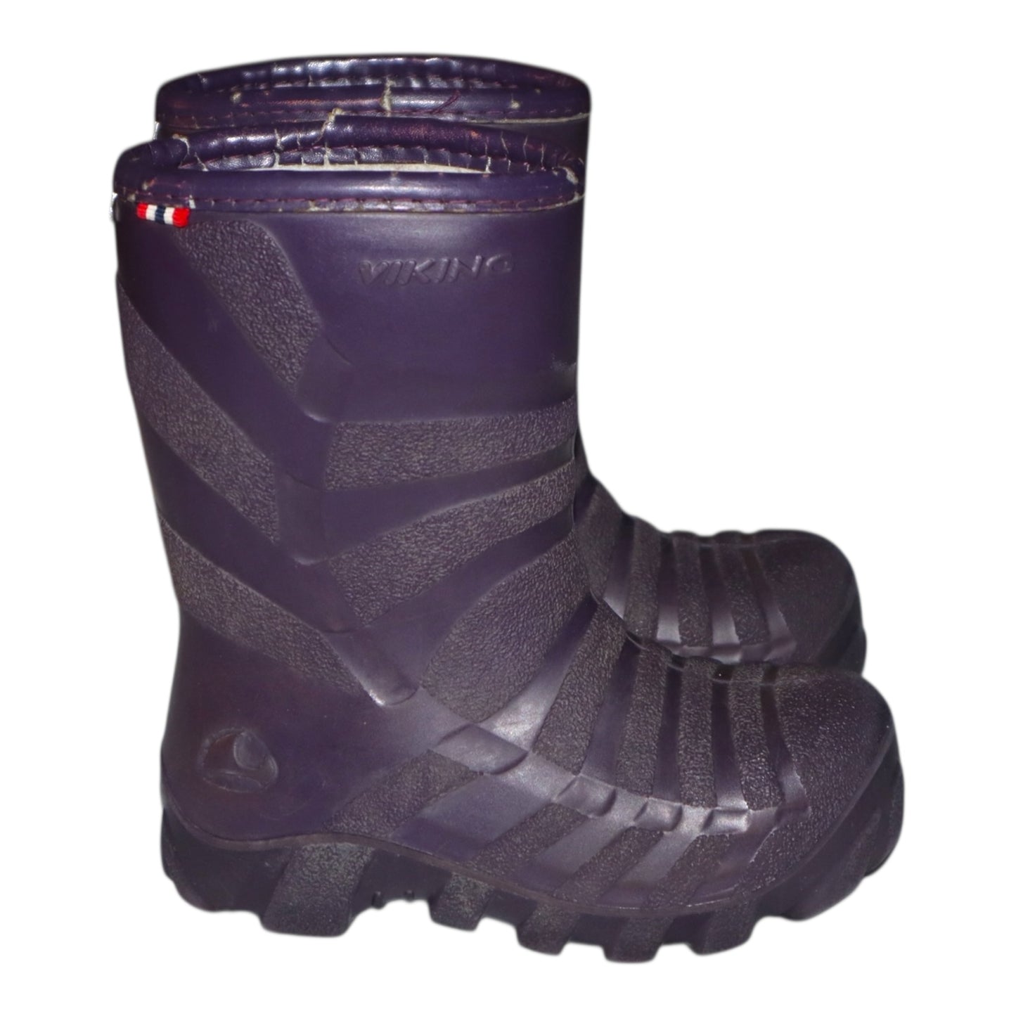 Fodrade Gummistövlar från VIKING - Storlek 27 (Innermått 17.7cm) - Lila