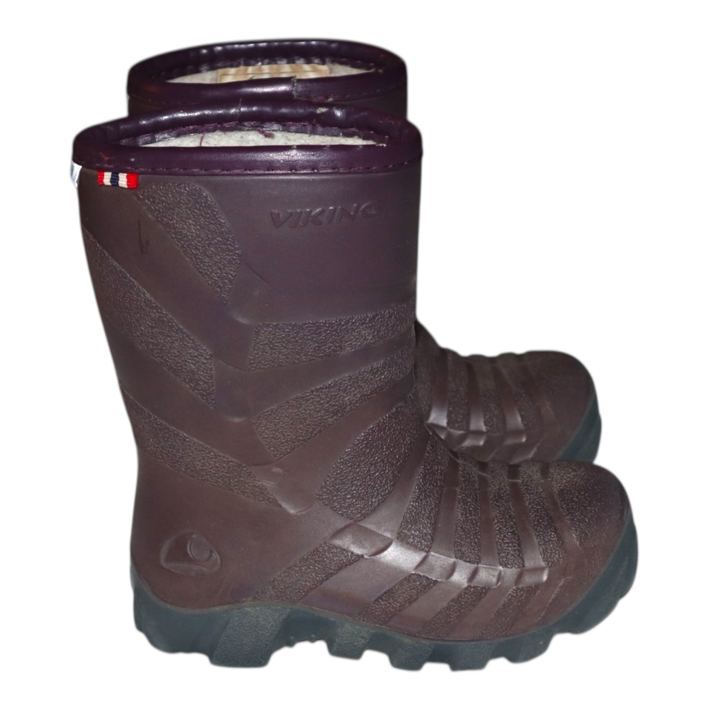 Fodrade Gummistövlar från VIKING - Storlek 27 (Innermått 17.7cm) - Lila