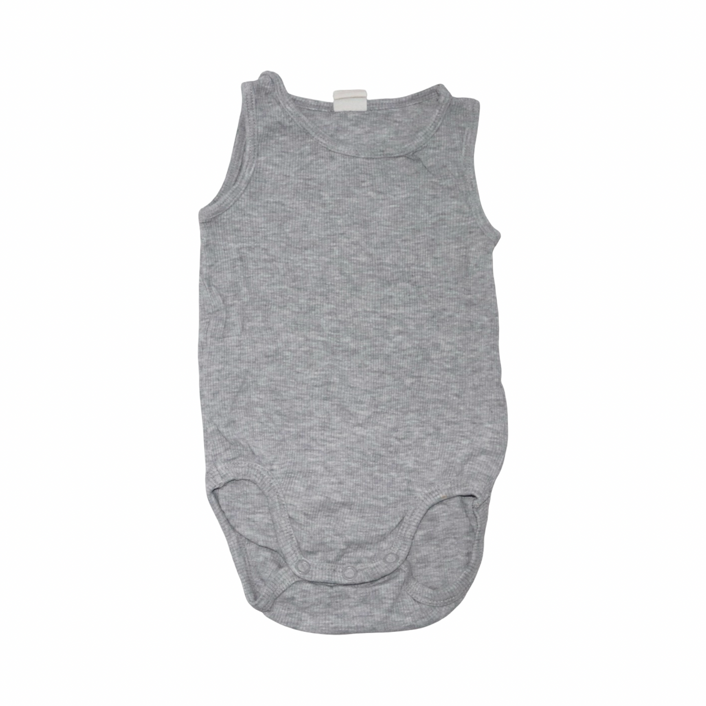 Linne Body (2 Pack) från H&M - Storlek 74 - Grå & Vit