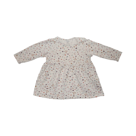 Långärmad Klänning från LINDEX - Storlek 68 - Beige (Multi)