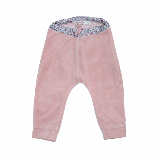 Byxor i fleece från name it - Storlek 68 - Ljusrosa (Multi)